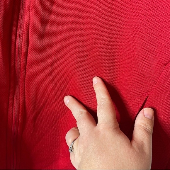 Adidas Climawarm Nebraska Huskers Red Jacket Size Medium - Picture 5 of 8